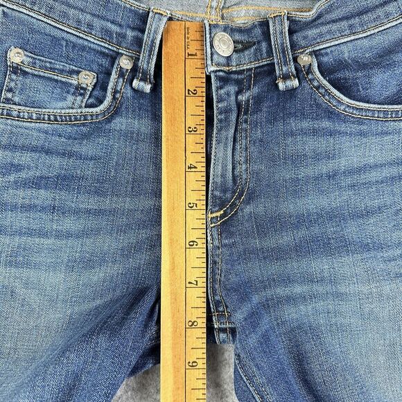 Rag & Bone Jeans Womens 26 Blue Skinny Capri in Sonoma Preppy Capsule Basic - Picture 13 of 14